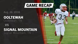Recap: Ooltewah  vs. Signal Mountain  2016