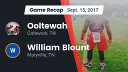 Recap: Ooltewah  vs. William Blount  2017