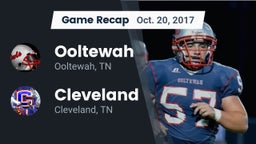 Recap: Ooltewah  vs. Cleveland  2017