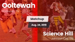 Matchup: Ooltewah  vs. Science Hill  2018