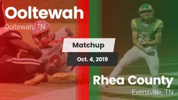 Matchup: Ooltewah  vs. Rhea County  2019