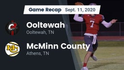 Recap: Ooltewah  vs. McMinn County  2020