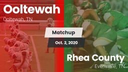 Matchup: Ooltewah  vs. Rhea County  2020