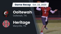 Recap: Ooltewah  vs. Heritage  2020