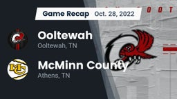 Recap: Ooltewah  vs. McMinn County  2022
