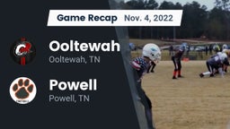 Recap: Ooltewah  vs. Powell  2022