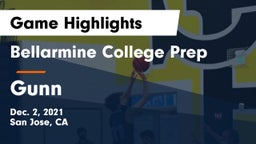 Bellarmine College Prep  vs Gunn  Game Highlights - Dec. 2, 2021