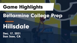 Bellarmine College Prep  vs Hillsdale  Game Highlights - Dec. 17, 2021