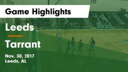 Leeds  vs Tarrant  Game Highlights - Nov. 30, 2017