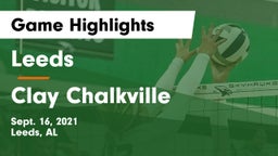 Leeds  vs Clay Chalkville   Game Highlights - Sept. 16, 2021