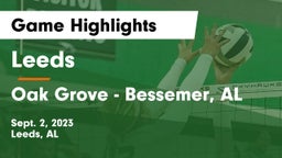 Leeds  vs Oak Grove  - Bessemer, AL Game Highlights - Sept. 2, 2023