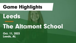 Leeds  vs The Altamont School Game Highlights - Oct. 11, 2023