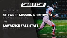 Recap: Shawnee Mission Northwest  vs. Lawrence Free State  2016