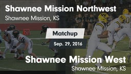 Matchup: Shawnee Mission NW vs. Shawnee Mission West  2016
