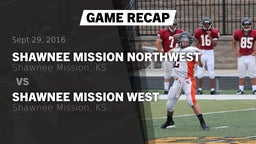 Recap: Shawnee Mission Northwest  vs. Shawnee Mission West  2016