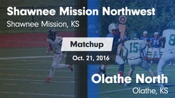 Matchup: Shawnee Mission NW vs. Olathe North  2016