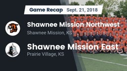 Recap: Shawnee Mission Northwest  vs. Shawnee Mission East  2018