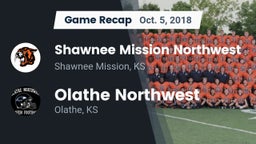 Recap: Shawnee Mission Northwest  vs. Olathe Northwest  2018