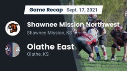 Recap: Shawnee Mission Northwest  vs. Olathe East  2021