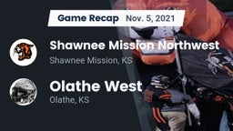 Recap: Shawnee Mission Northwest  vs. Olathe West   2021