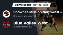 Recap: Shawnee Mission Northwest  vs. Blue Valley West  2021