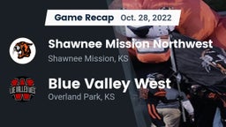 Recap: Shawnee Mission Northwest  vs. Blue Valley West  2022