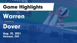 Warren  vs Dover  Game Highlights - Aug. 25, 2021