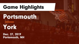 Portsmouth  vs York Game Highlights - Dec. 27, 2019