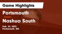 Portsmouth  vs Nashua  South Game Highlights - Feb. 24, 2023