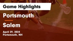 Portsmouth  vs Salem  Game Highlights - April 29, 2024