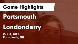 Portsmouth  vs Londonderry  Game Highlights - Oct. 8, 2021