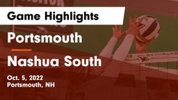 Portsmouth  vs Nashua  South Game Highlights - Oct. 5, 2022