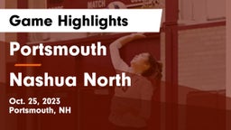 Portsmouth  vs Nashua North  Game Highlights - Oct. 25, 2023