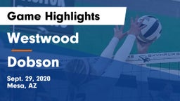 Westwood  vs Dobson Game Highlights - Sept. 29, 2020
