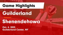 Guilderland  vs Shenendehowa  Game Highlights - Oct. 4, 2023