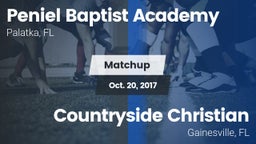 Matchup: Peniel Baptist Acade vs. Countryside Christian  2017