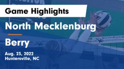 North Mecklenburg  vs Berry Game Highlights - Aug. 23, 2022
