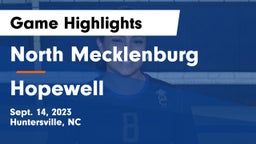 North Mecklenburg  vs Hopewell   Game Highlights - Sept. 14, 2023