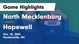 North Mecklenburg  vs Hopewell  Game Highlights - Oct. 10, 2023