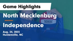 North Mecklenburg  vs Independence  Game Highlights - Aug. 24, 2023