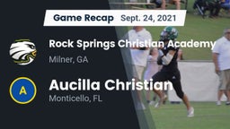 Recap: Rock Springs Christian Academy vs. Aucilla Christian  2021