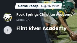Recap: Rock Springs Christian Academy vs. Flint River Academy 2022