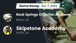Recap: Rock Springs Christian Academy vs. Skipstone Academy  2022