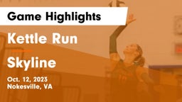 Kettle Run  vs Skyline  Game Highlights - Oct. 12, 2023