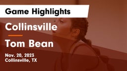 Collinsville  vs Tom Bean  Game Highlights - Nov. 20, 2023