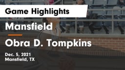 Mansfield  vs Obra D. Tompkins  Game Highlights - Dec. 5, 2021