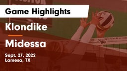Klondike  vs Midessa Game Highlights - Sept. 27, 2022