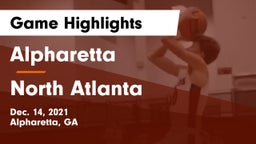 Alpharetta  vs North Atlanta  Game Highlights - Dec. 14, 2021