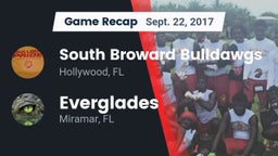 Recap: South Broward  Bulldawgs vs. Everglades  2017