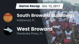Recap: South Broward  Bulldawgs vs. West Broward  2017